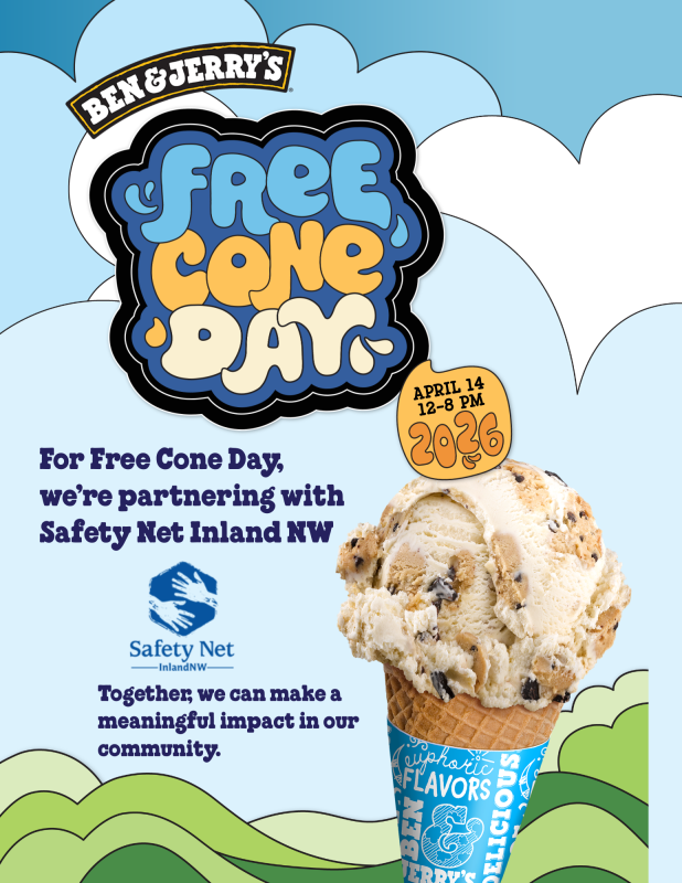 Free Cone Day Flyer